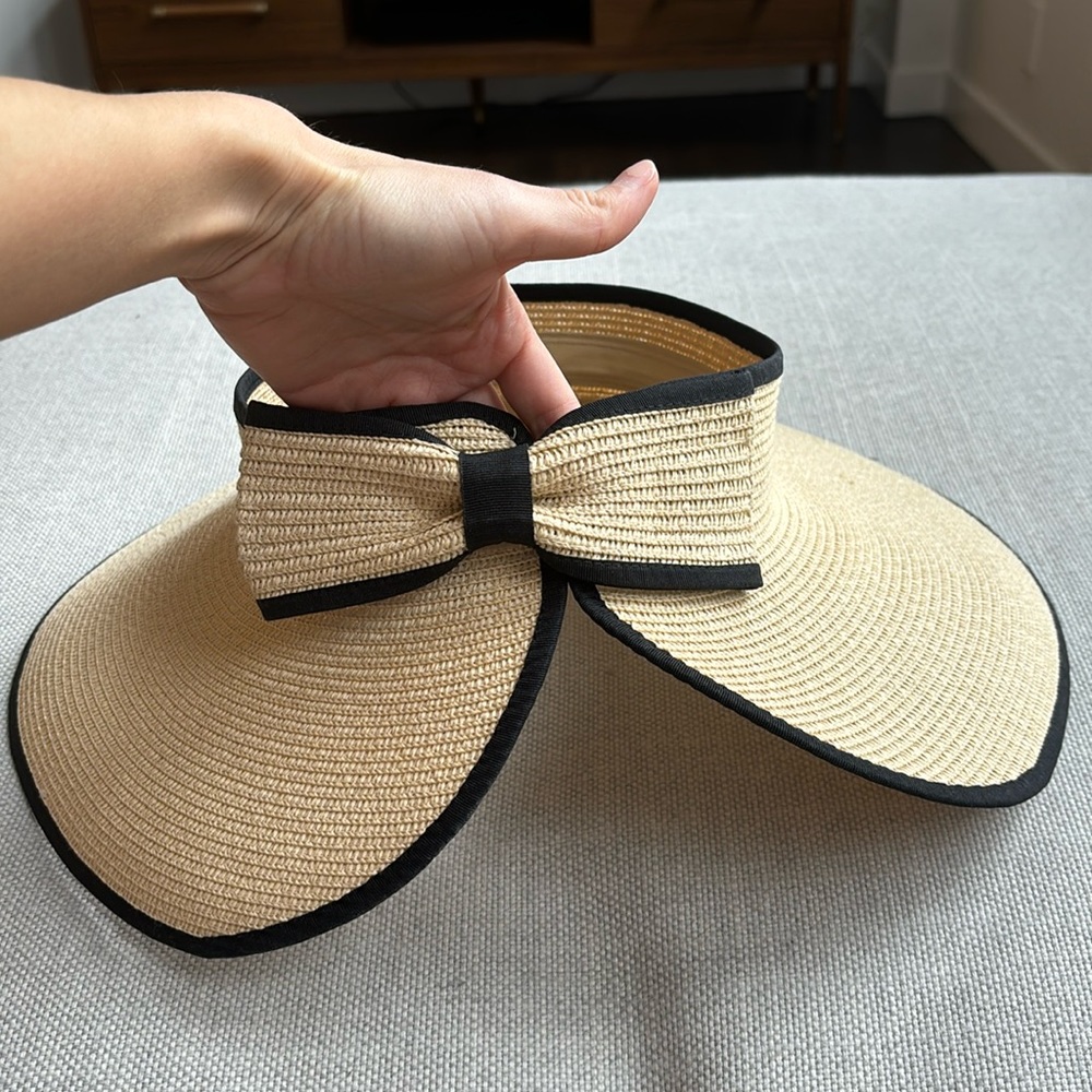 Packable Adjustable Visor Hat - image 1